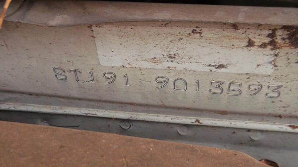 ขายซาก ST191 เครื่อง 3S พร้อมทะเบียนชุดโอน ขายซาก ST191 เครื่อง 3S พร้อมทะเบียนชุดโอน