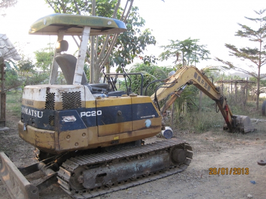 ขายด่วนkomatsu pc 20-6