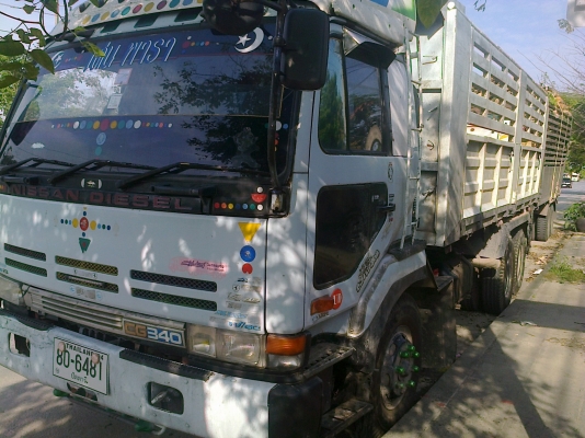 (ลงราคาใหม่.)10ล้อดั้มNISSAN UD  CG340 2เพลา340แรง