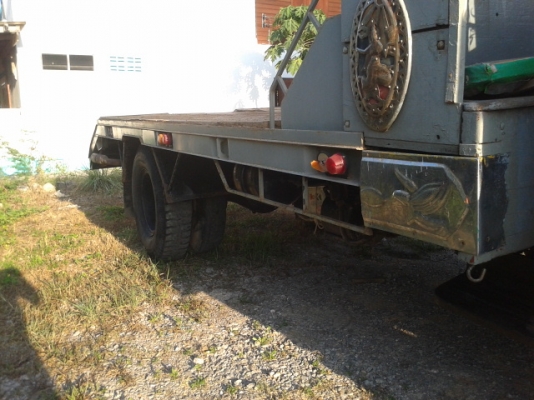 6 ล้อหัวยาว (ท้ายลาดบรรทุกแมคโค )  ยาง 100-20 พร้อมใช้งาน   เล่มพร้อม...