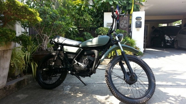 ขายYamaha DT100 สไตล์US ARMY สภาพตามรูป 0894495003