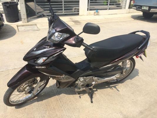 SUZUKI Shogun 125 Axelo ปี 2013 สตาร์ทมือ สภาพใหม่ เดิมๆ พร้อมใช้ค่ะ