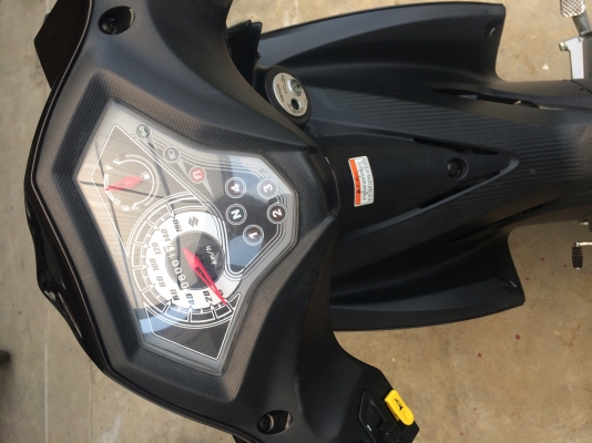 SUZUKI Shogun 125 Axelo ปี 2013 สตาร์ทมือ สภาพใหม่ เดิมๆ พร้อมใช้ค่ะ