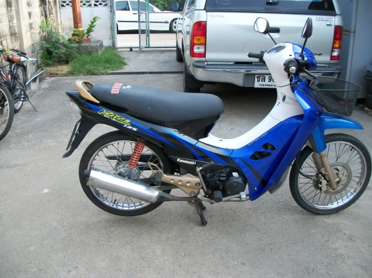 ขายถูก รถบ้าน สภาพเดิมๆ คาวาซากิคาเซ่ 125
