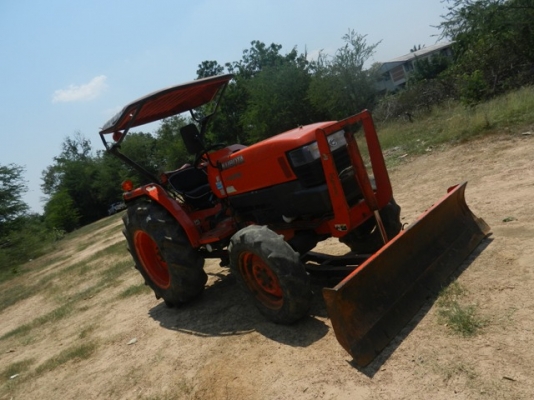 รถแทรคเตอร์KUBOTA L 4508 แท้พร้อมอุปกรณ์ใบดัน ผานหลัง พร้อมใช้งาน 088-3705453