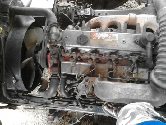 ขาย 10 ล้อ HINO FL3HNKA เครื่อง HO7D 195 แรง คอกไม้สวย