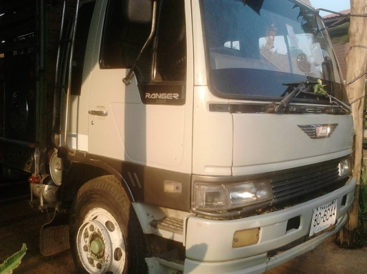 ขาย 10 ล้อ HINO FL3HNKA เครื่อง HO7D 195 แรง คอกไม้สวย