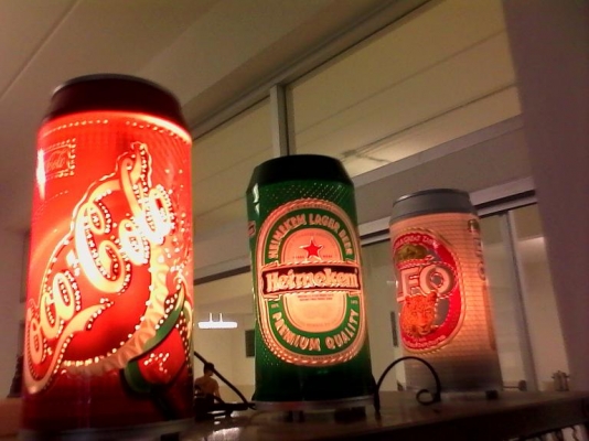 ขายกล่องไฟหมุนยี่ห้อเครื่องดื่ม