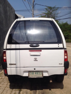 TATA XENON 2.2 แคป สีขาว เกียร์ธรรมดา แก๊ส NGV 3ถัง จากโรงงาน ประหยัด