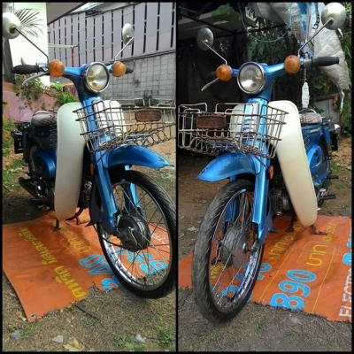 HondaC50 K2 รถใช้งานเก่าเก็บสามเกียร์เดิม