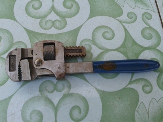 ปะแจจับแป๊บขาเดี่ยว 8" RECORD Made In England