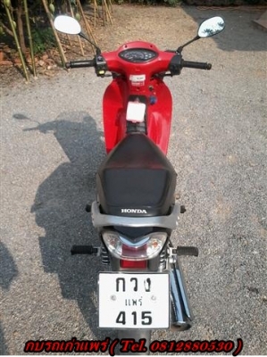 ขายเวฟ 125 ทะเบียนเต็มพร้อมชุดโอนรถมือเดียวออกร้านเจ้าของใช้รักษาดีมากเครื่องดีระบบไฟออกแตรดังรถพร้อมใช้ ขาย 14500