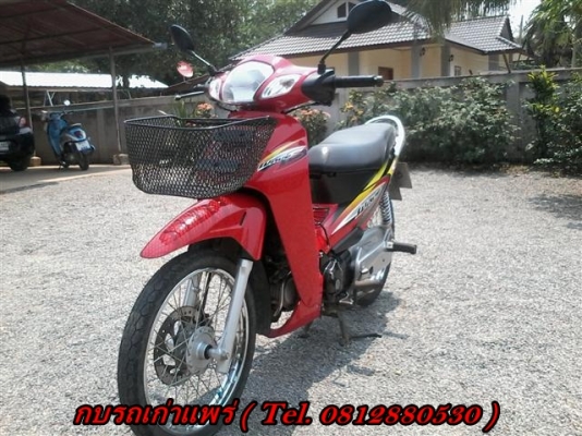 ขายเวฟ 125 ทะเบียนเต็มพร้อมชุดโอนรถมือเดียวออกร้านเจ้าของใช้รักษาดีมากเครื่องดีระบบไฟออกแตรดังรถพร้อมใช้ ขาย 14500