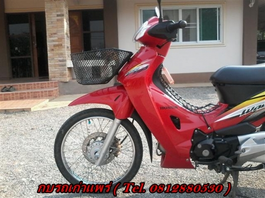 ขายเวฟ 125 ทะเบียนเต็มพร้อมชุดโอนรถมือเดียวออกร้านเจ้าของใช้รักษาดีมากเครื่องดีระบบไฟออกแตรดังรถพร้อมใช้ ขาย 14500