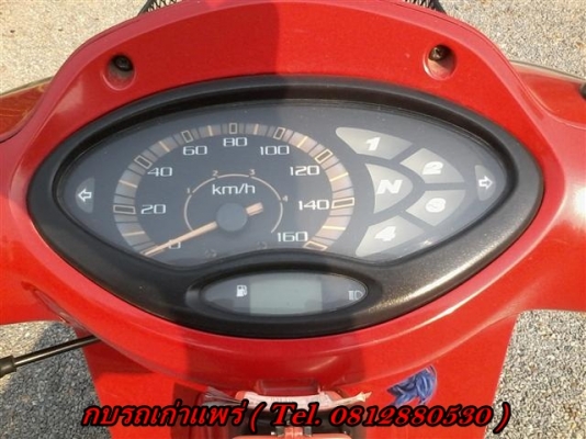 ขายเวฟ 125 ทะเบียนเต็มพร้อมชุดโอนรถมือเดียวออกร้านเจ้าของใช้รักษาดีมากเครื่องดีระบบไฟออกแตรดังรถพร้อมใช้ ขาย 14500