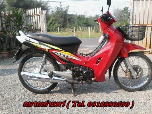 ขายเวฟ 125 ทะเบียนเต็มพร้อมชุดโอนรถมือเดียวออกร้านเจ้าของใช้รักษาดีมากเครื่องดีระบบไฟออกแตรดังรถพร้อมใช้ ขาย 14500
