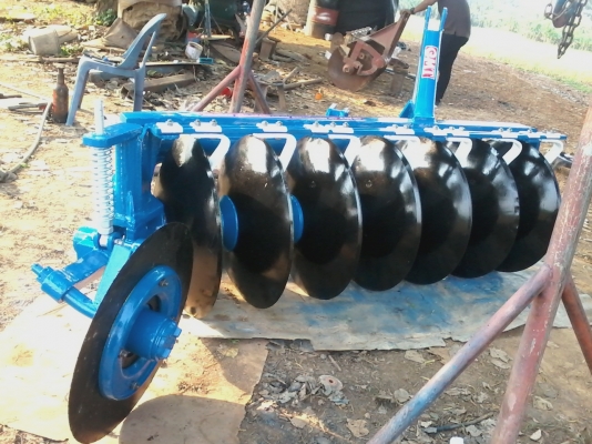 ขายผาน7CMTบัว11นิ้วลูกปืนใหม่เกียวผานใหม่ใบใหม่ยกชุด