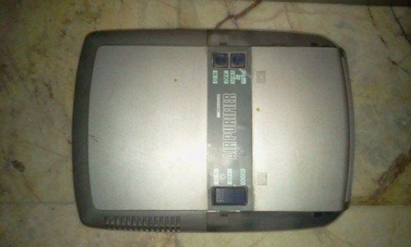 เครื่องฟอกอากาศติดรถยนต์ นิปปอนเด็นโซ่ ไฟสีเขียว พร้อมขายึดใช้ได้ปรกติ ยาย700