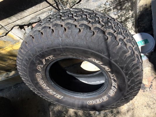 ยาง All-terrain Maxxis Bravo AT980 ขนาด 33 12.5 r15 กริ๊บๆ ยาง All-terrain Maxxis Bravo AT980 ขนาด 33 12.5 r15 กริ๊บๆ