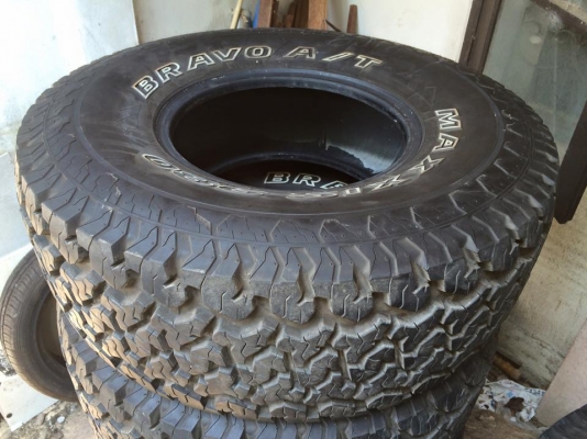 ยาง All-terrain Maxxis Bravo AT980 ขนาด 33 12.5 r15 กริ๊บๆ ยาง All-terrain Maxxis Bravo AT980 ขนาด 33 12.5 r15 กริ๊บๆ