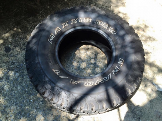 ยาง All-terrain Maxxis Bravo AT980 ขนาด 33 12.5 r15 กริ๊บๆ ยาง All-terrain Maxxis Bravo AT980 ขนาด 33 12.5 r15 กริ๊บๆ