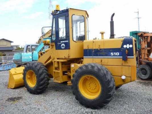 ขาย รถตัก KOMATSU 510 กรองเดี่ยว ซีเรียลสูง นำเข้าจากญี่ปุ่น 090-986-2521 อ๊อบ
