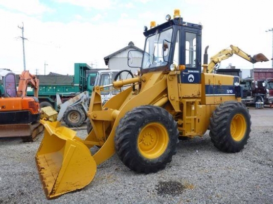 ขาย รถตัก KOMATSU 510 กรองเดี่ยว ซีเรียลสูง นำเข้าจากญี่ปุ่น 090-986-2521 อ๊อบ