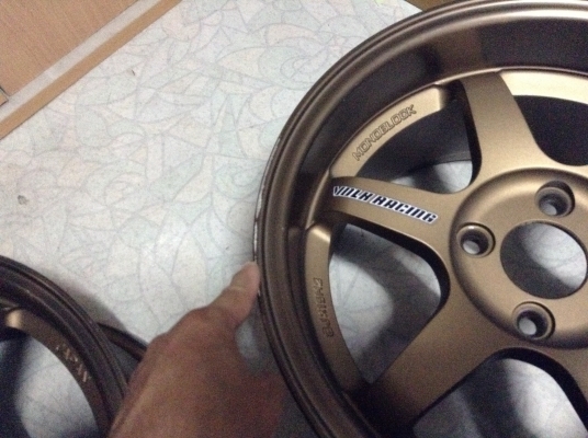 แม็ก TE37 ขอบ 15 นิ้ว 4 รู 100 หน้า 7 หลัง 8 นิ้ว