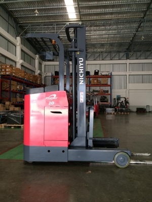 จำหน่าย Forklift ไฟฟ้า NICHIYU FBR20-75C-400 ขนาด 2 ตัน เสาเข้าตู้ 4 เมตร