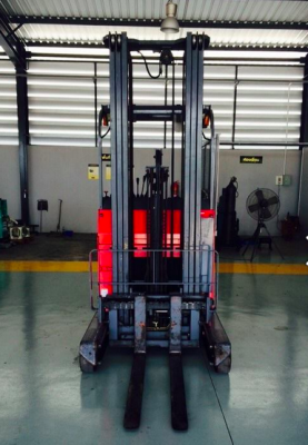 จำหน่าย Forklift ไฟฟ้า NICHIYU FBRW15-75-600 MSF ขนาด 1.5 ตัน เสา 3 ตอน สูง 6 เมตร