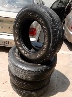 235/70 R15 MAXXIS BRAVO 600  ชุด 4 เส้น tel.081-427-3941