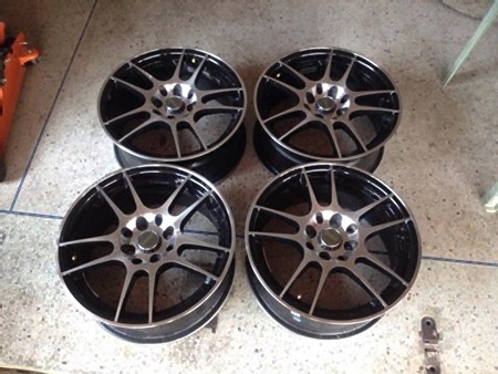 ล้อมือสอง SSW ขอบ15 กว้าง65 ออฟ38 4รู100114