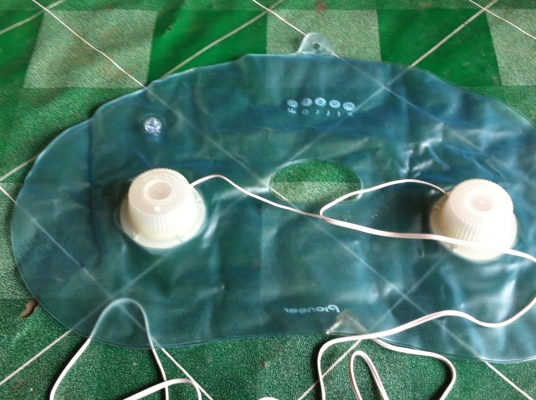 ลำโพงลอยน้ำ Pioneer เป็นของใหม่ ชิ้นงานเป่าลมให้พองลอยในน้ำได้เอามาใช้งานบนบกได้ด้วย