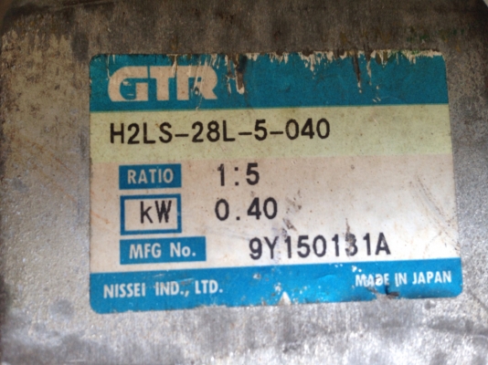 ขายมอเตอร์เกียร์ GTR มอเตอร์ mitsubishi 0.5HP. 380V อัตราทด 1:5 เพลาออกประมาณ 280 รอบต่อนาที วิ่งนิ่ม สภาพดี พร้อมใช้งาน ขายมอเตอร์เกียร์ GTR มอเตอร์ mitsubishi 0.5HP. 380V อัตราทด 1:5 เพลาออกประมาณ 280 รอบต่อนาที วิ่งนิ่ม สภาพดี พร้อมใช้งาน