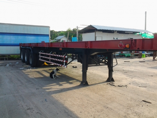 ข8ายด่วนห่างพนัส3เพลาปี58หางต่อให่มสภาพสวยพร้อมใช้งานได้เลยต้องการขายด่วนมาก