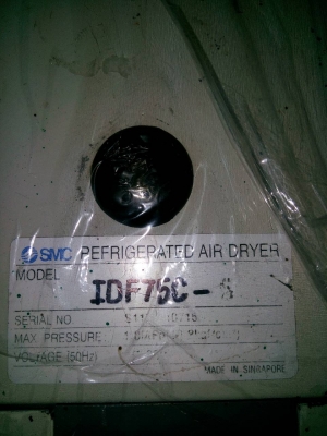 ขาย AIR DRYER SMC IDF 75C      สนใจโทร.หาเราตอนนี้เลย