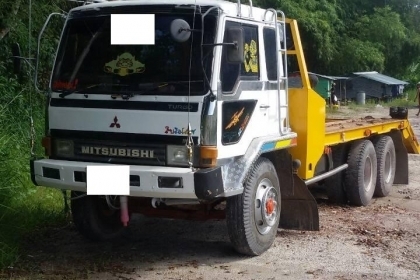 (ขายดาวน์) เทเลอร์บรรทุกแบคโฮ MITSU TFเครื่อง 6D15 TURBO INTER (ขายดาวน์) เทเลอร์บรรทุกแบคโฮ MITSU TFเครื่อง 6D15 TURBO INTER