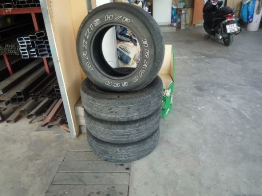 ยางแม๊กซิส 235/70R16 ปี11