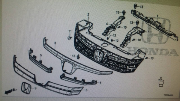 ขายอะไหล่ HONDA แท้ศูนย์ ของใหม่