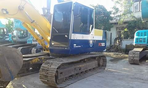 ขายรถแม็คโคKOMATSU PC 120-5 คอนโทนสั้น