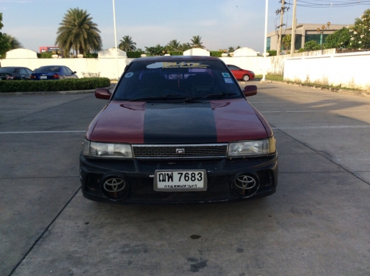 ขายรถโตโยต้า โคโรล่า ปี91 เครื่อง 1.6 เกียร์ธรรมดา ติดแก๊ส LPG กระจกไฟฟ้าทั้งคัน ภายในเดิมๆ เครื่องเสียงCD ทีวี ชุดกลางใช้ได้หมด สีมีริ้วรอยมีผุนิดหน่อย แม็ก14" รถขับดีเลยครับ ขับทางไกลได้เลย ภาษีไม่ขาดต่อ เอกสารพร้อม ขายถูกครับ