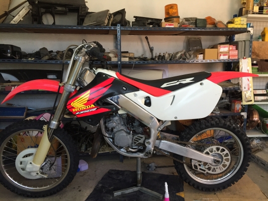 ขายรถสูตรเก่าญี่ปุ่นCr125 Y1999