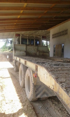 10 ล้อ 2 เพลาท้ายลาด 168 แรง HINO KT725-14595 วางหัว F18 ลงเล่มแล้ว เครื่อง EH7--