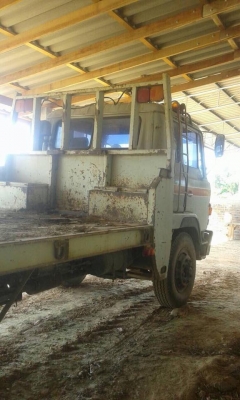 10 ล้อ 2 เพลาท้ายลาด 168 แรง HINO KT725-14595 วางหัว F18 ลงเล่มแล้ว เครื่อง EH7--