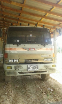 10 ล้อ 2 เพลาท้ายลาด 168 แรง HINO KT725-14595 วางหัว F18 ลงเล่มแล้ว เครื่อง EH7--