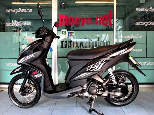MIO 125 i ลาย RR  สีดำ อมตะ สีขายดี ลายใหม่ล่าสุด รถเดือน พฤษภาคม ปี 57 ไมล์ 2 พันโล 29,900