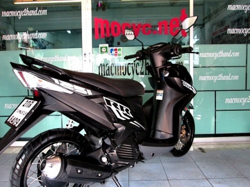 MIO 125 i ลาย RR  สีดำ อมตะ สีขายดี ลายใหม่ล่าสุด รถเดือน พฤษภาคม ปี 57 ไมล์ 2 พันโล 29,900