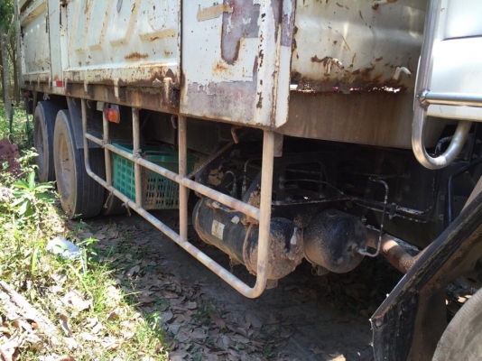 10 ล้อ เพลาเดียว หลังถนน NISSAN UD CDA 214 M-003718 250 แรง รถสภาพดีสวย กีะบะดอกเหล็กรั้วสู.