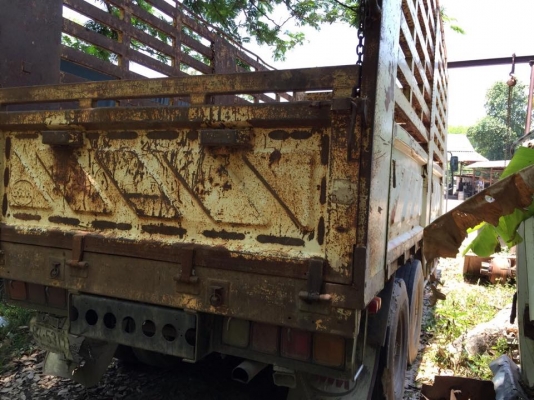 10 ล้อ เพลาเดียว หลังถนน NISSAN UD CDA 214 M-003718 250 แรง รถสภาพดีสวย กีะบะดอกเหล็กรั้วสู.