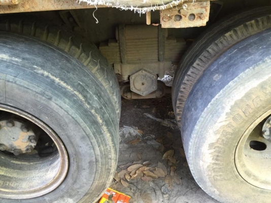 10 ล้อ เพลาเดียว หลังถนน NISSAN UD CDA 214 M-003718 250 แรง รถสภาพดีสวย กีะบะดอกเหล็กรั้วสู.